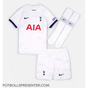Tottenham Hotspur Hemmatröja Barn 2023-24 Kortärmad (+ korta byxor)
